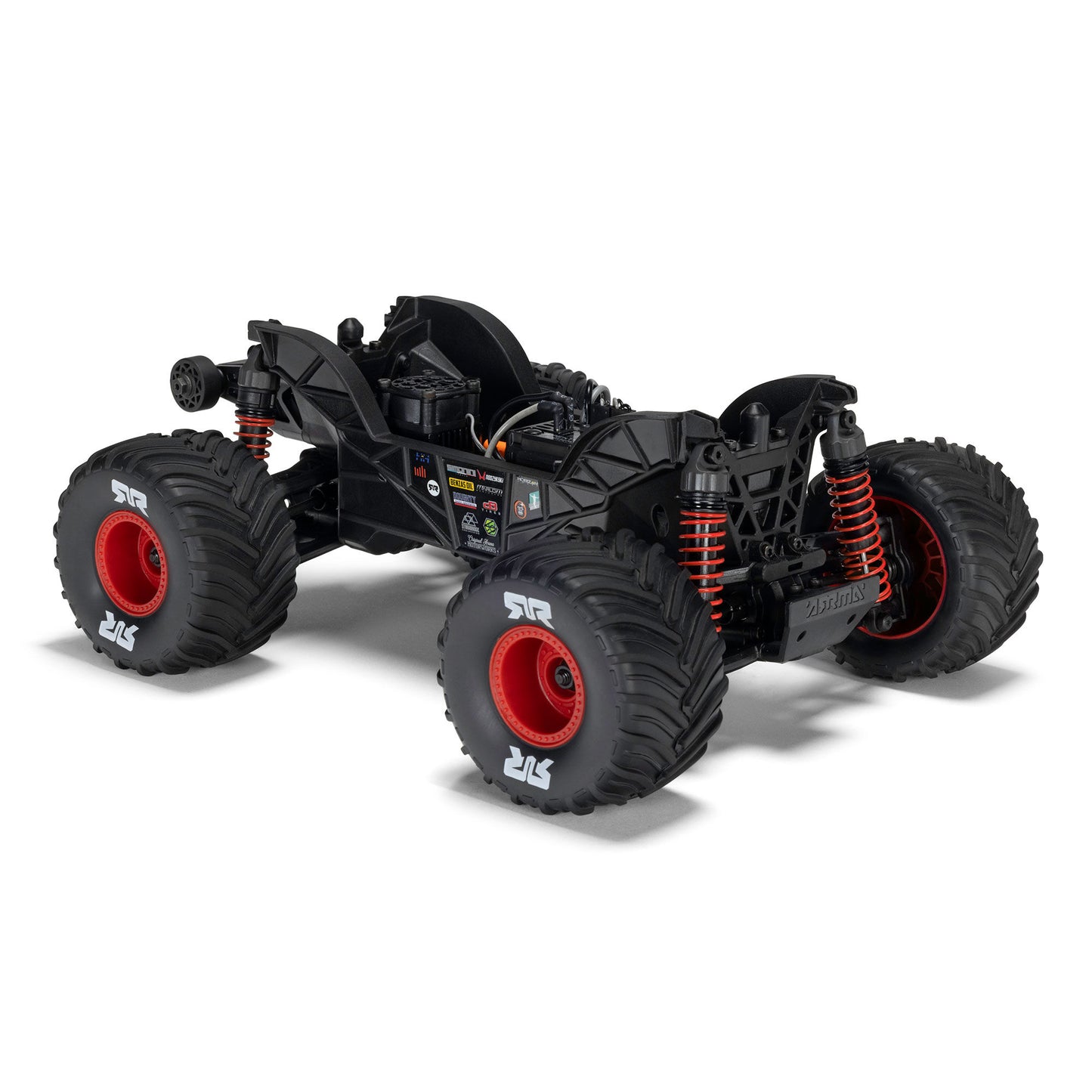 Arrma 1/16 QUAKE GROM 4X4 RTR Brushed Monster Truck (Battery & Charger Included), Red