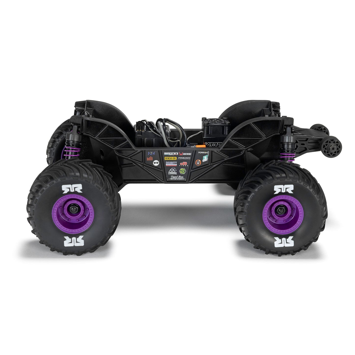 1/16 QUAKE GROM 4X4 RTR Brushed Monster Truck (Battery & Charger Included), Purple