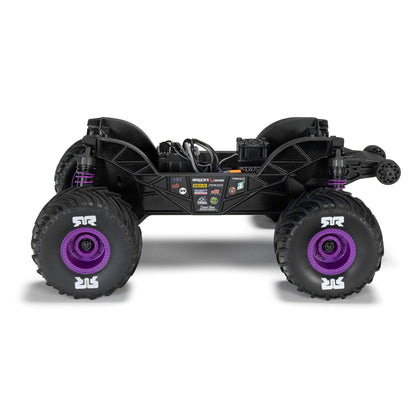 1/16 QUAKE GROM 4X4 RTR Brushed Monster Truck (Battery & Charger Included), Purple