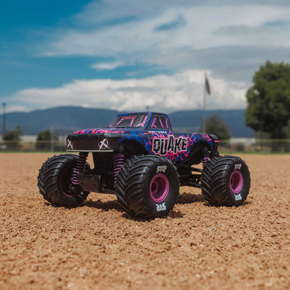 1/16 QUAKE GROM 4X4 RTR Brushed Monster Truck (Battery & Charger Included), Purple