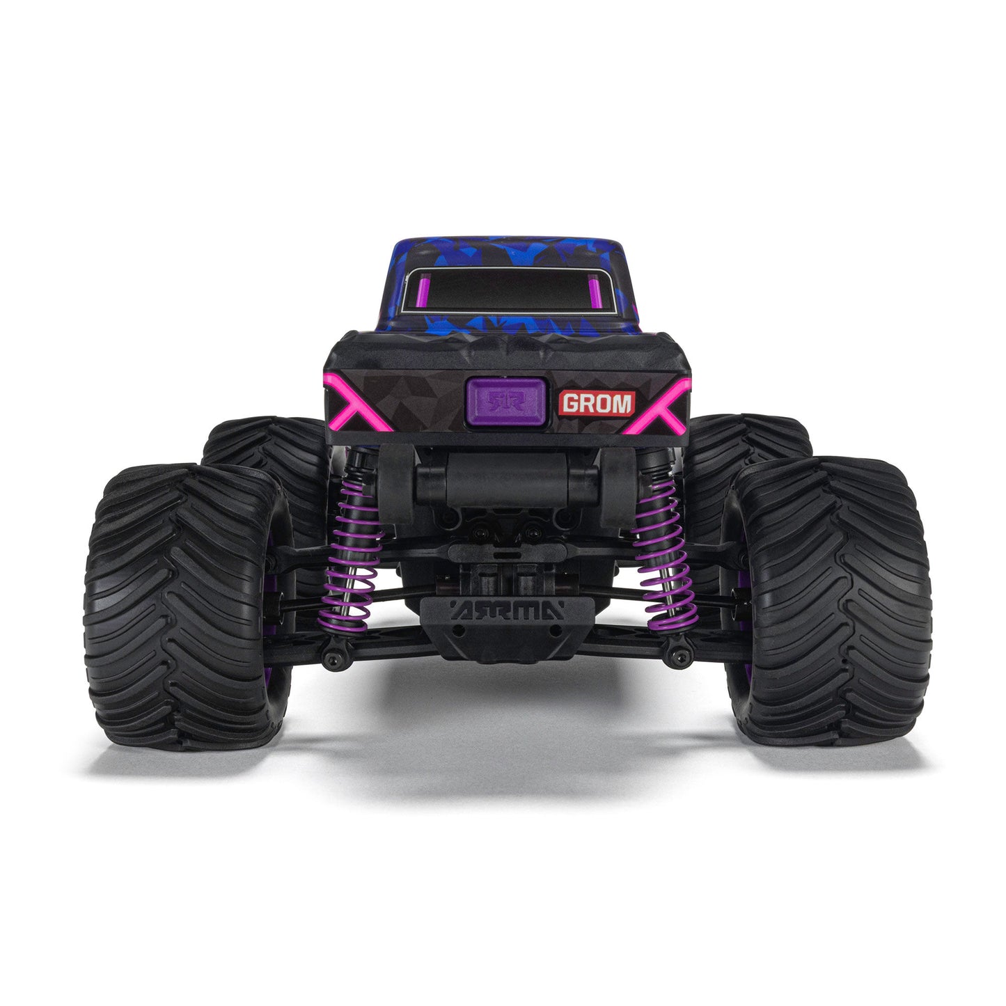 1/16 QUAKE GROM 4X4 RTR Brushed Monster Truck (Battery & Charger Included), Purple