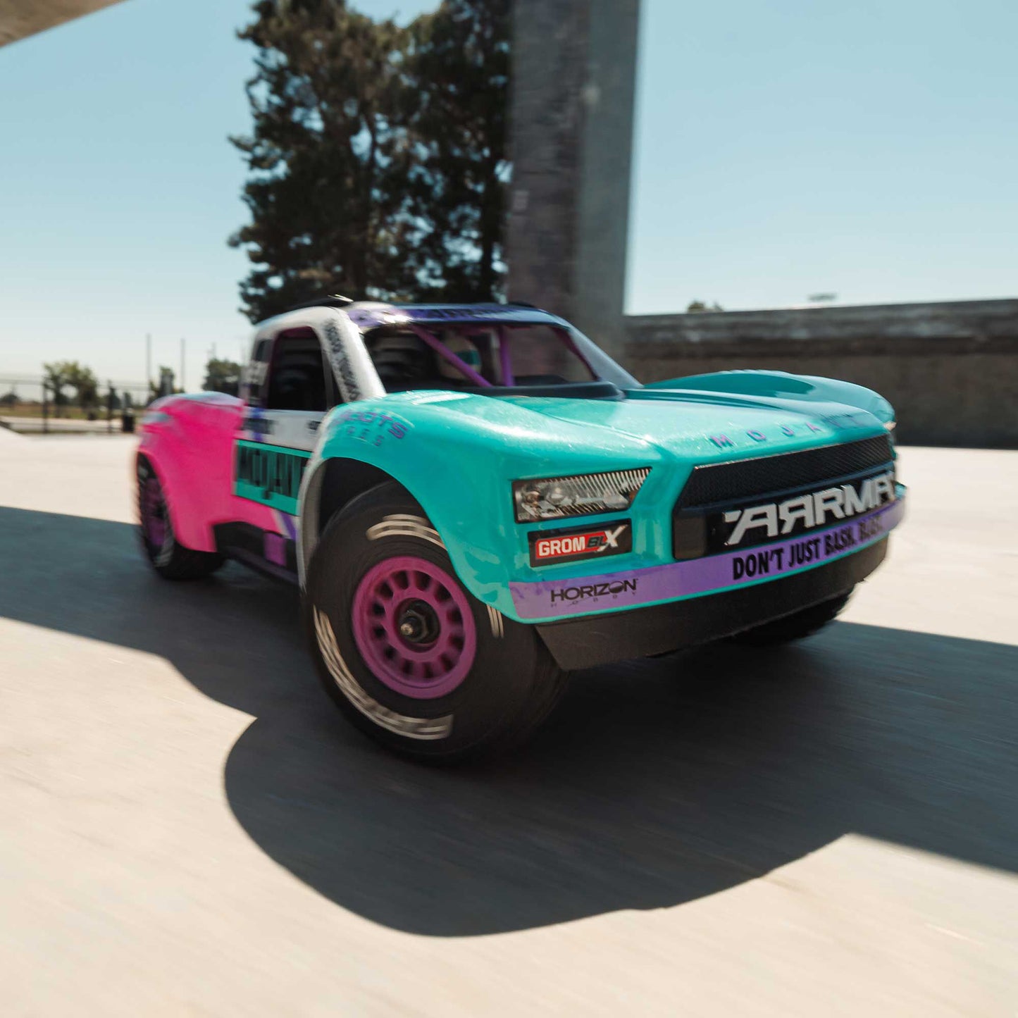 1/16 MOJAVE GROM 223S DSC 4X4 RTR Brushless Desert Truck (Battery & Charger Included), Teal