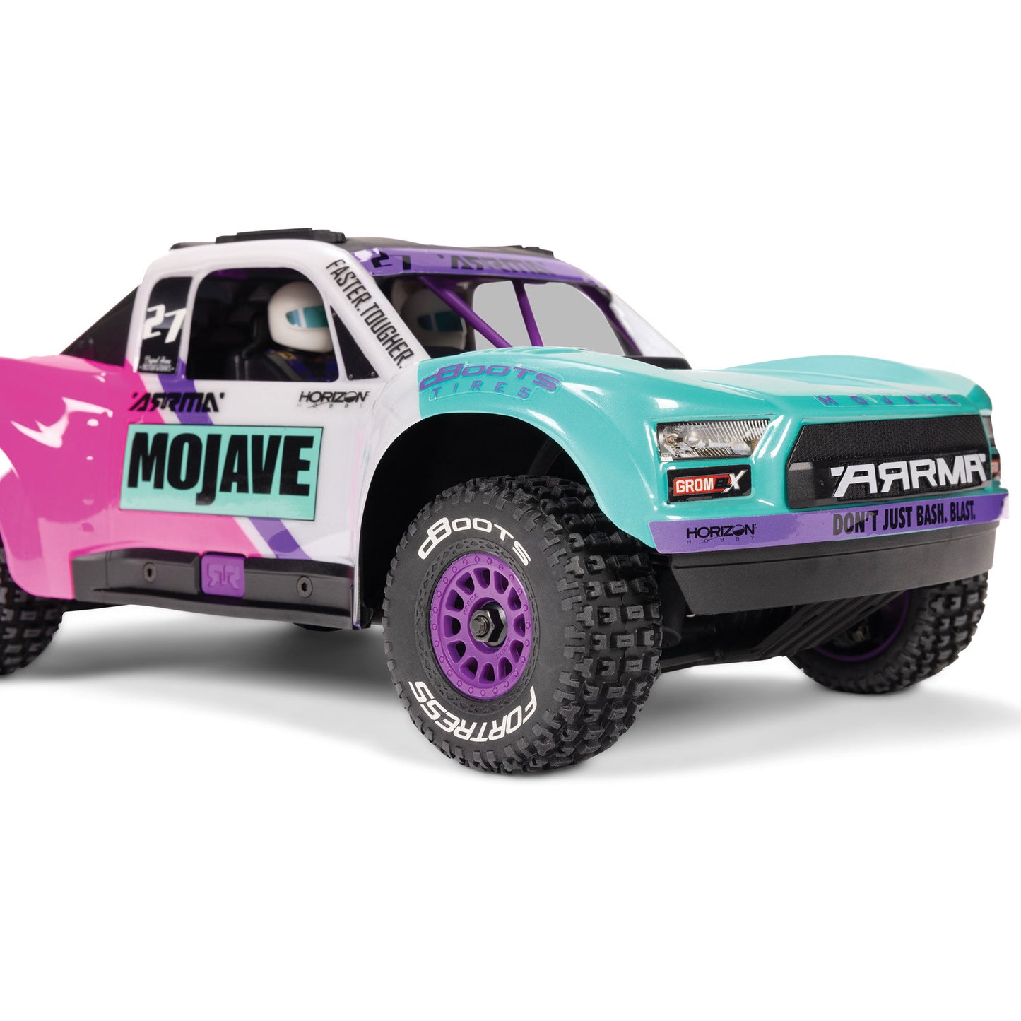 1/16 MOJAVE GROM 223S DSC 4X4 RTR Brushless Desert Truck (Battery & Charger Included), Teal
