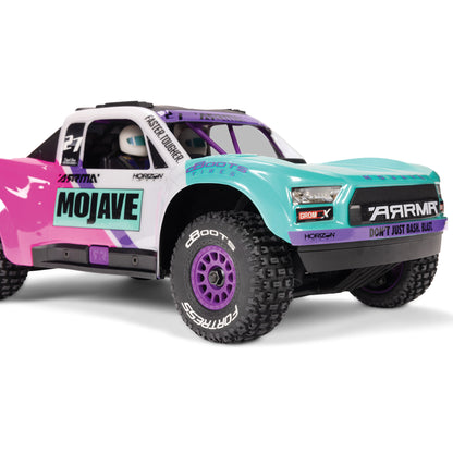 1/16 MOJAVE GROM 223S DSC 4X4 RTR Brushless Desert Truck (Battery & Charger Included), Teal
