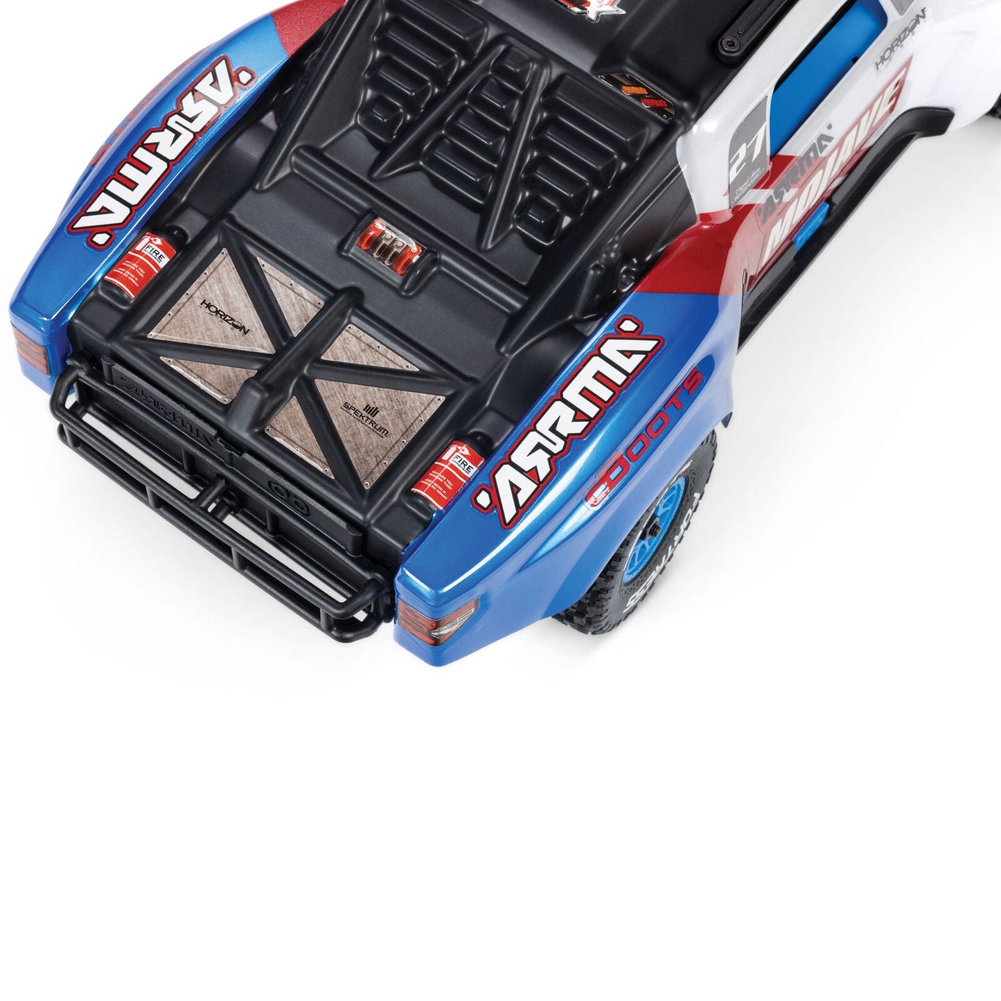 Arrma MOJAVE GROM 223S BLX Brushless 4X4 Small Scale Desert Truck RTR with Battery & Charger, White