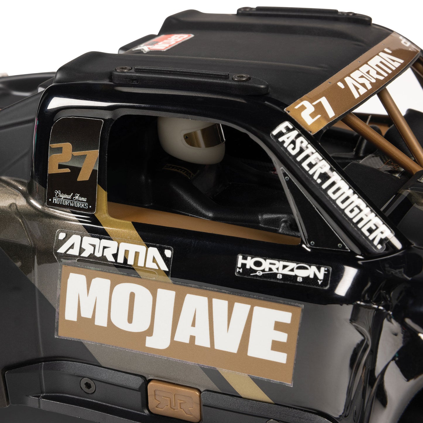 Arrma 1/16 MOJAVE GROM 223S DSC 4X4 RTR Brushless Desert Truck, Black