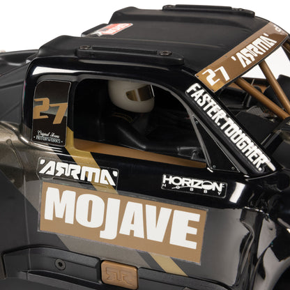 Arrma 1/16 MOJAVE GROM 223S DSC 4X4 RTR Brushless Desert Truck, Black