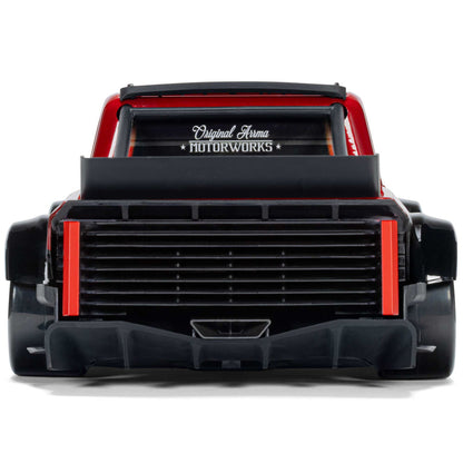 1/12 INFRACTION GROM 3S 4X4 Ready-To-Run Brushless All-Road Street Bash (Battery & Charger Included), Red/Black