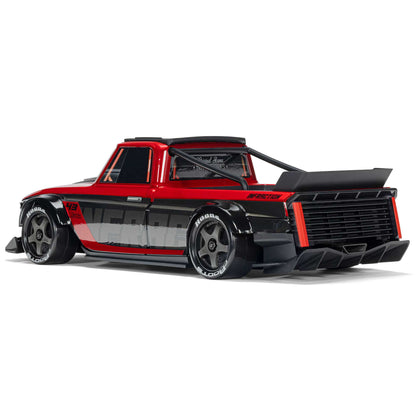 1/12 INFRACTION GROM 3S 4X4 Ready-To-Run Brushless All-Road Street Bash (Battery & Charger Included), Red/Black