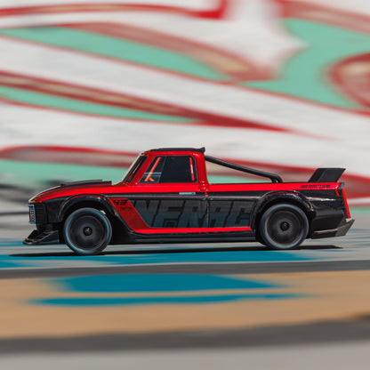 1/12 INFRACTION GROM 3S 4X4 Ready-To-Run Brushless All-Road Street Bash (Battery & Charger Included), Red/Black