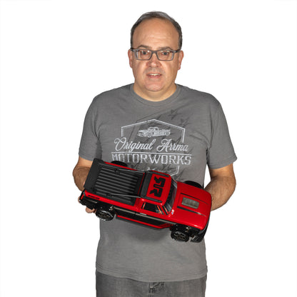 1/12 INFRACTION GROM 3S 4X4 Ready-To-Run Brushless All-Road Street Bash (Battery & Charger Included), Red/Black