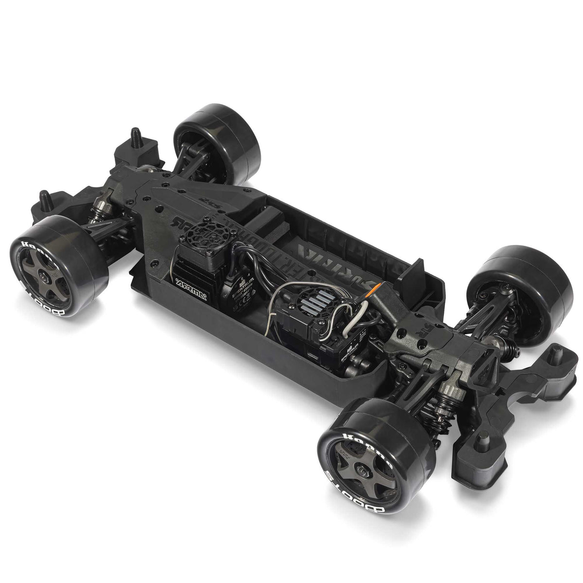 1/12 INFRACTION GROM 3S 4X4 Ready-To-Run Brushless All-Road Street Bash (Battery & Charger Included), Yellow/Black