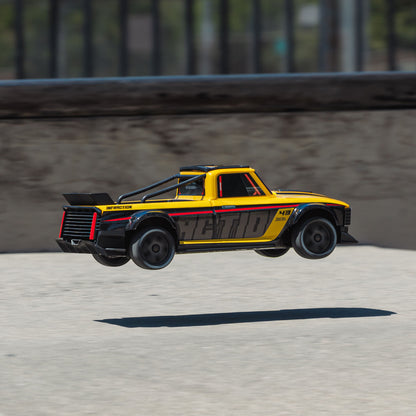 1/12 INFRACTION GROM 3S 4X4 Ready-To-Run Brushless All-Road Street Bash (Battery & Charger Included), Yellow/Black