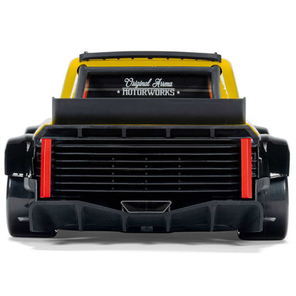 1/12 INFRACTION GROM 3S 4X4 Ready-To-Run Brushless All-Road Street Bash (Battery & Charger Included), Yellow/Black