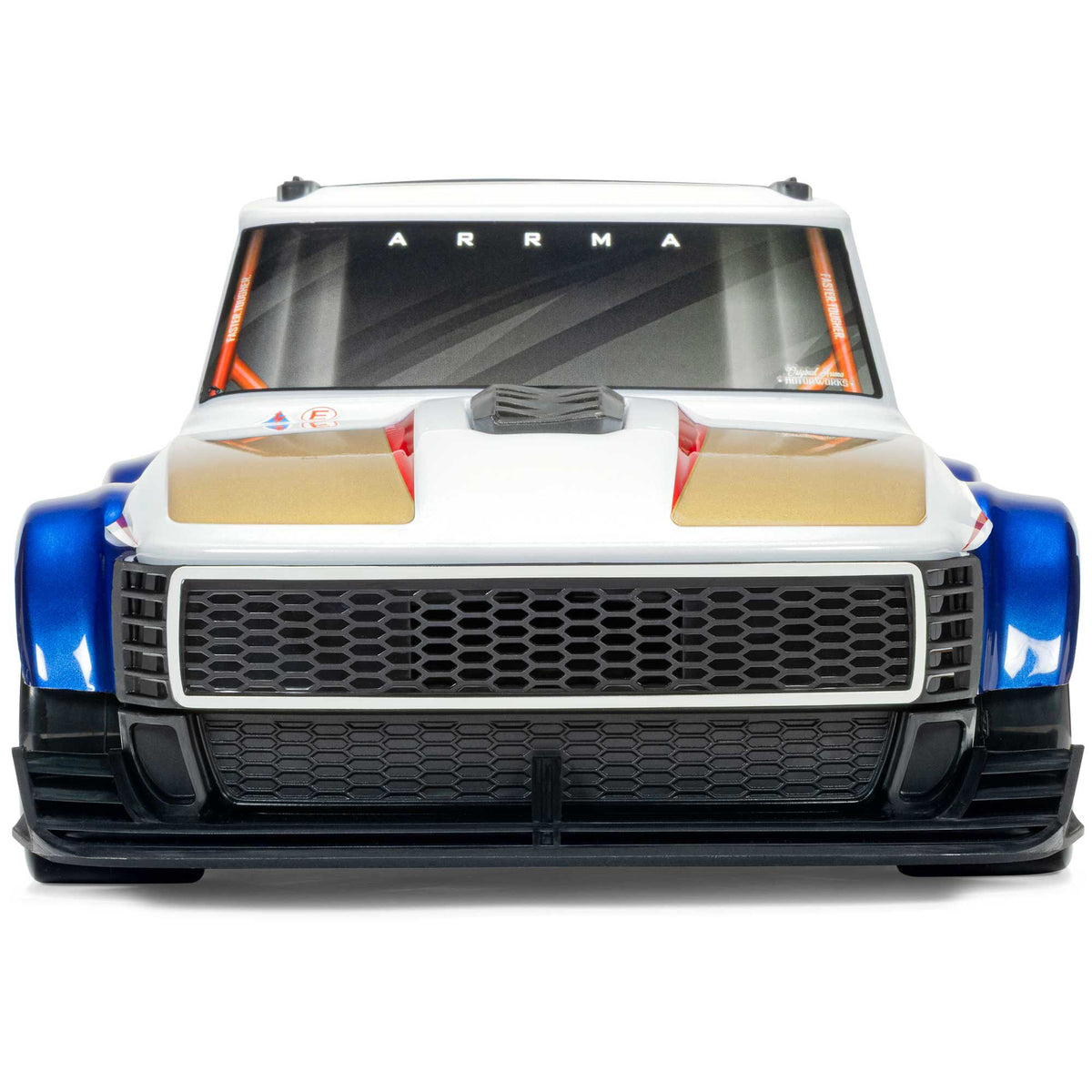 1/12 INFRACTION GROM 3S 4X4 Ready-To-Run Brushless All-Road Street Bash, Blue/Red