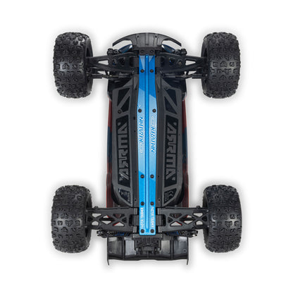Arrma 1/16 MINI KRATON 3S DSC 4X4 RTR Brushless Speed Truck (Battery & Charger Included), Red/Blue