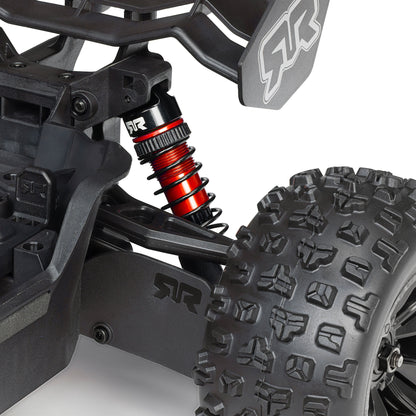 Arrma 1/16 MINI KRATON 3S DSC 4X4 RTR Brushless Speed Truck, Black/Red