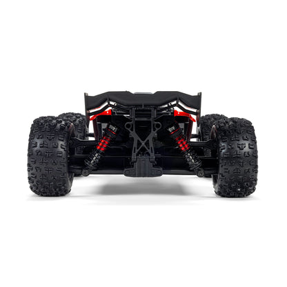 Arrma 1/16 MINI KRATON 3S DSC 4X4 RTR Brushless Speed Truck, Black/Red