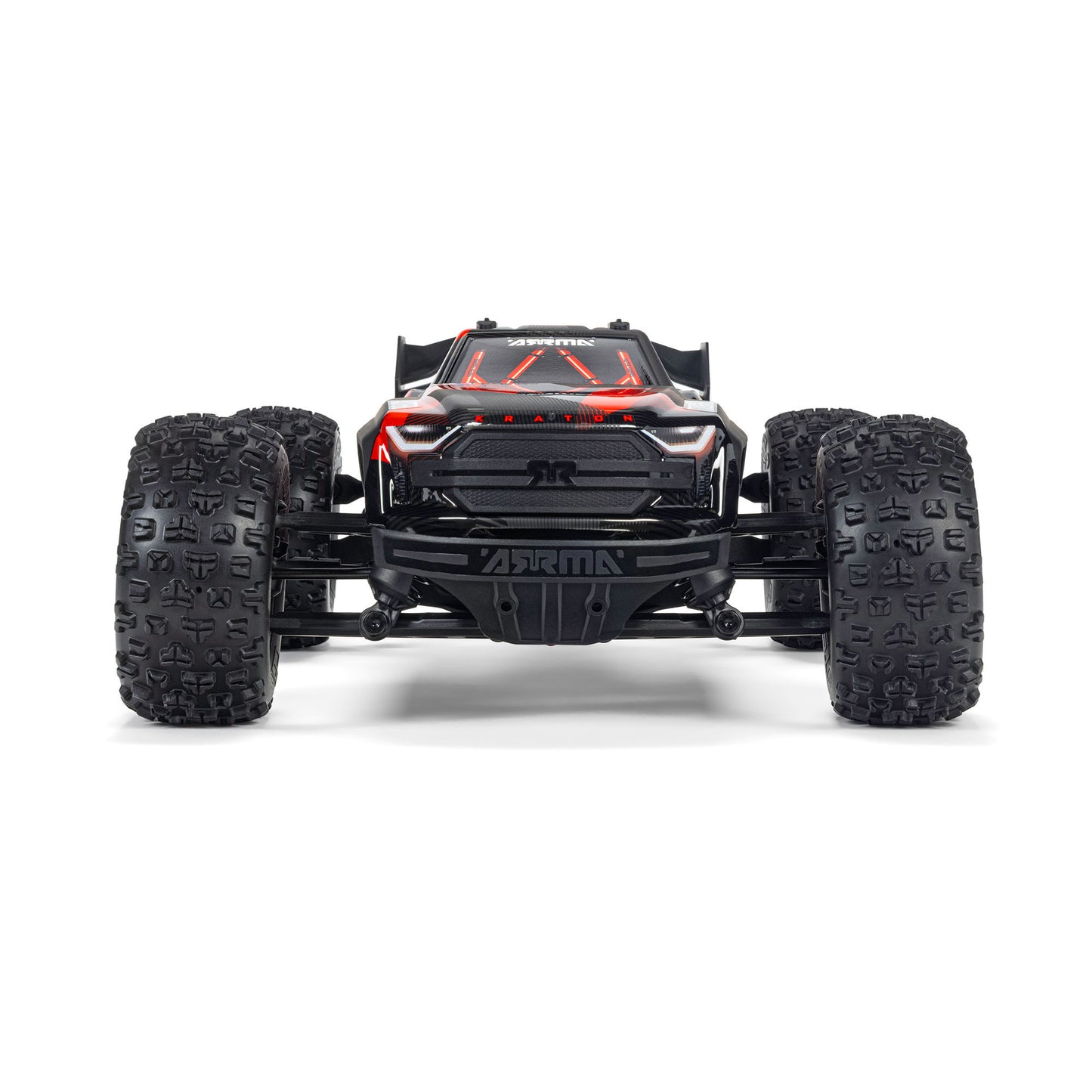 Arrma 1/16 MINI KRATON 3S DSC 4X4 RTR Brushless Speed Truck, Black/Red