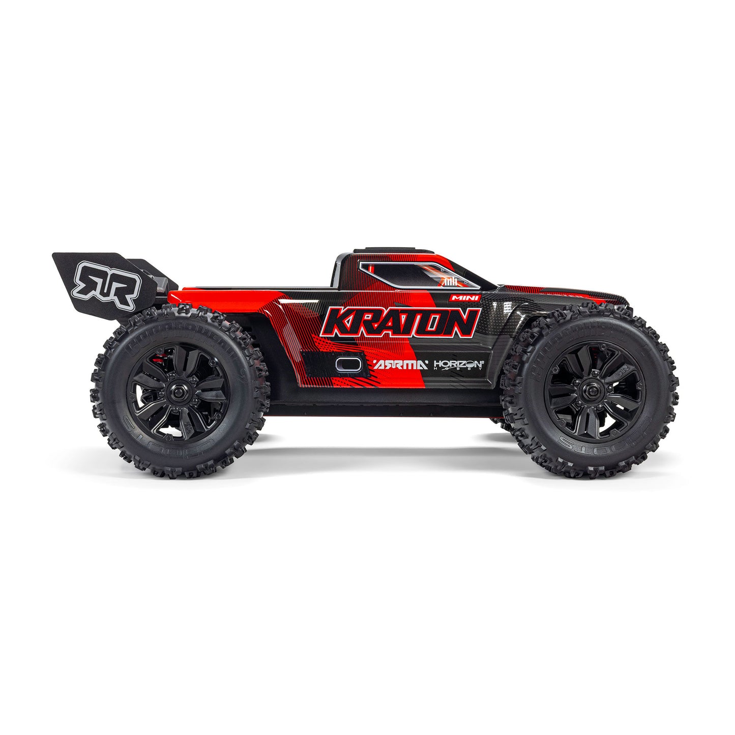 Arrma 1/16 MINI KRATON 3S DSC 4X4 RTR Brushless Speed Truck, Black/Red
