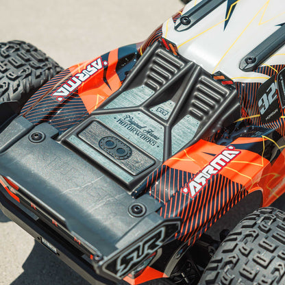 Arrma 1/10 VORTEKS 2WD RTR Brushed Stadium Truck (Battery & Charger Included), Orange