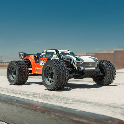 Arrma 1/10 VORTEKS 2WD RTR Brushed Stadium Truck (Battery & Charger Included), Orange