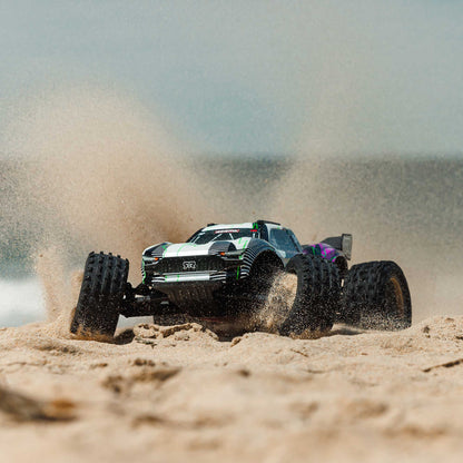 Arrma 1/10 VORTEKS 2WD RTR Brushed Stadium Truck (Battery & Charger Included), Purple