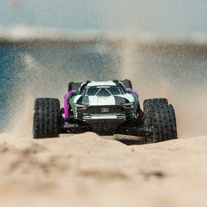 Arrma 1/10 VORTEKS 2WD RTR Brushed Stadium Truck (Battery & Charger Included), Purple