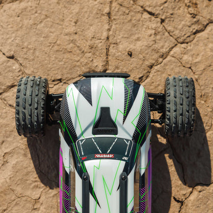 Arrma 1/10 VORTEKS 2WD RTR Brushed Stadium Truck (Battery & Charger Included), Purple