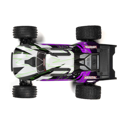 Arrma 1/10 VORTEKS 2WD RTR Brushed Stadium Truck (Battery & Charger Included), Purple