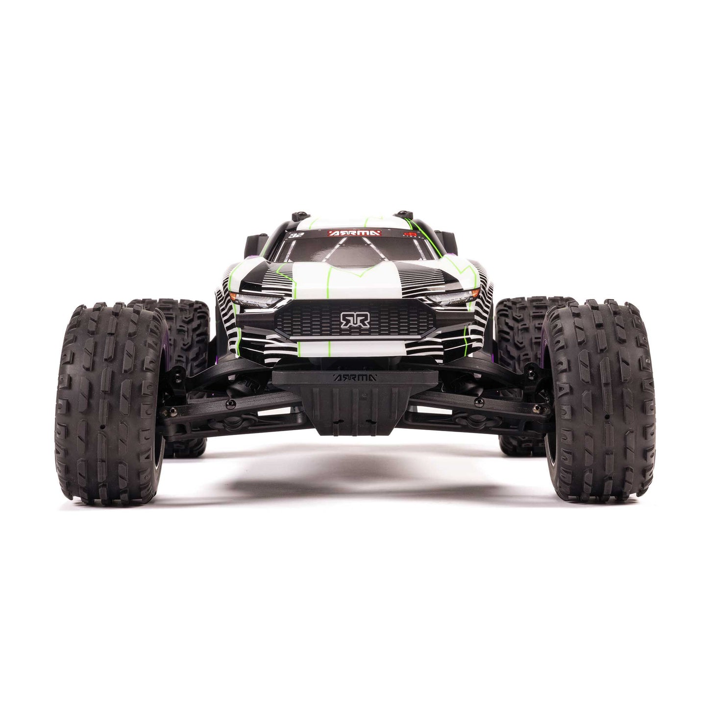 Arrma 1/10 VORTEKS 2WD RTR Brushed Stadium Truck (Battery & Charger Included), Purple