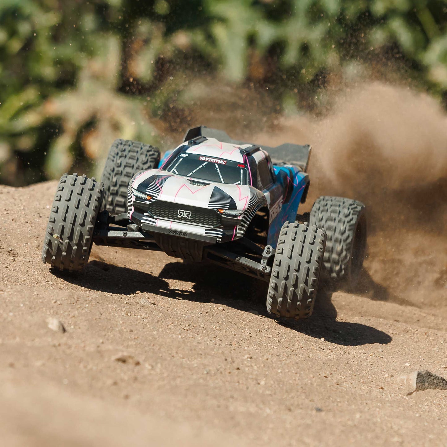 Arrma 1/10 VORTEKS 2WD RTR Brushed Stadium Truck, Blue