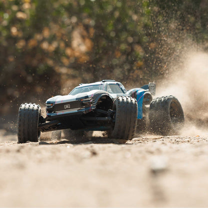 Arrma 1/10 VORTEKS 2WD RTR Brushed Stadium Truck, Blue