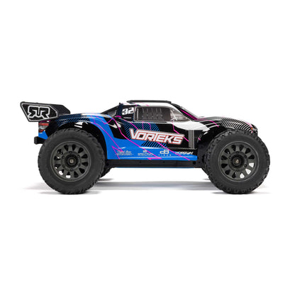 Arrma 1/10 VORTEKS 2WD RTR Brushed Stadium Truck, Blue
