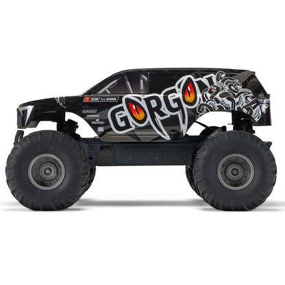 ARRMA GORGON 2wd MT 1/10 Ready to Assembly KIT SMART USB charger & Battery Gunmetal