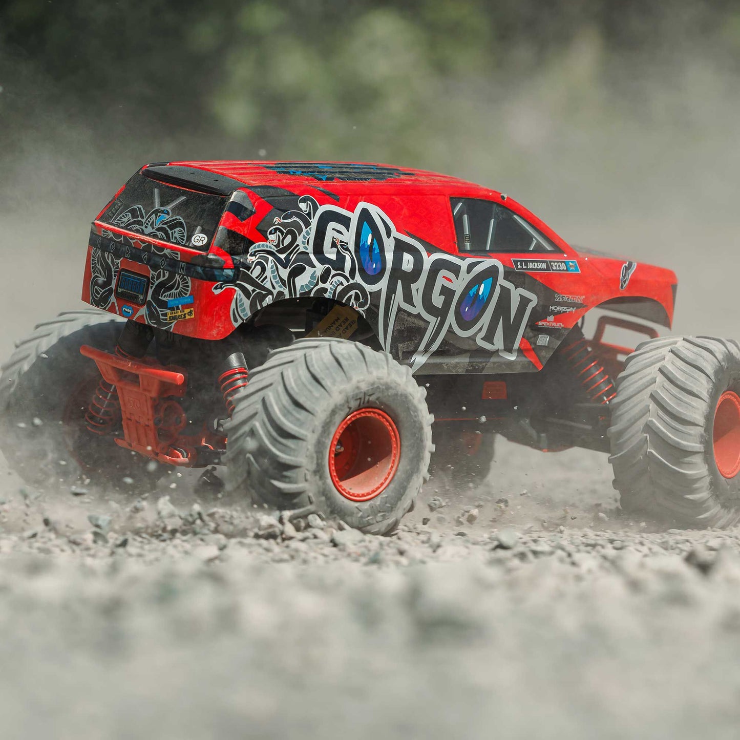 Arrma GORGON 2wd MT 1/10 RTR Smart 3300 7C S120 USB Red