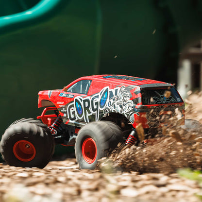Arrma GORGON 2wd MT 1/10 RTR Smart 3300 7C S120 USB Red