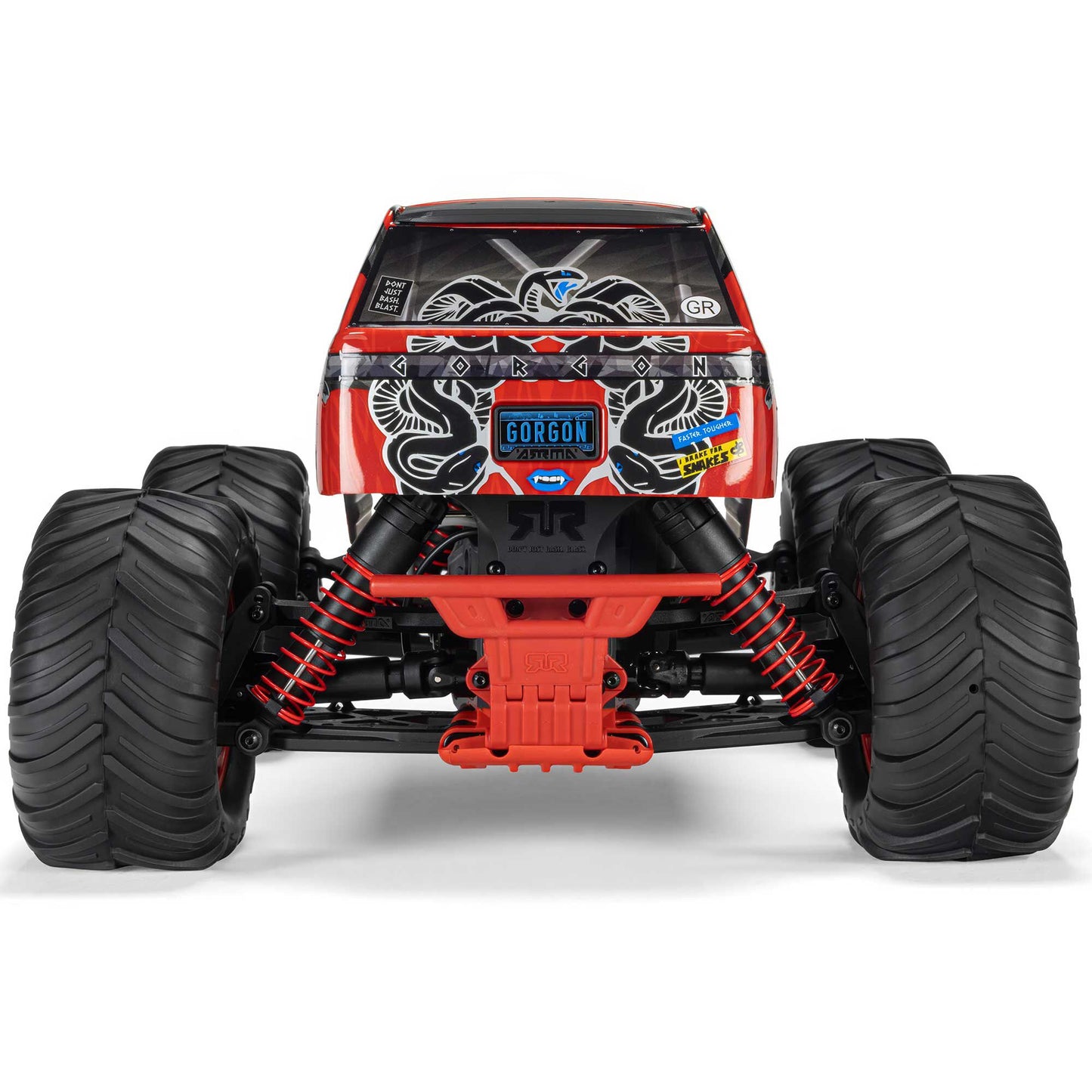 Arrma GORGON 2wd MT 1/10 RTR Smart 3300 7C S120 USB Red