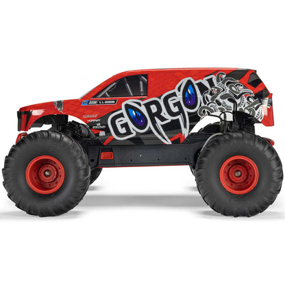 Arrma GORGON 2wd MT 1/10 RTR Smart 3300 7C S120 USB Red