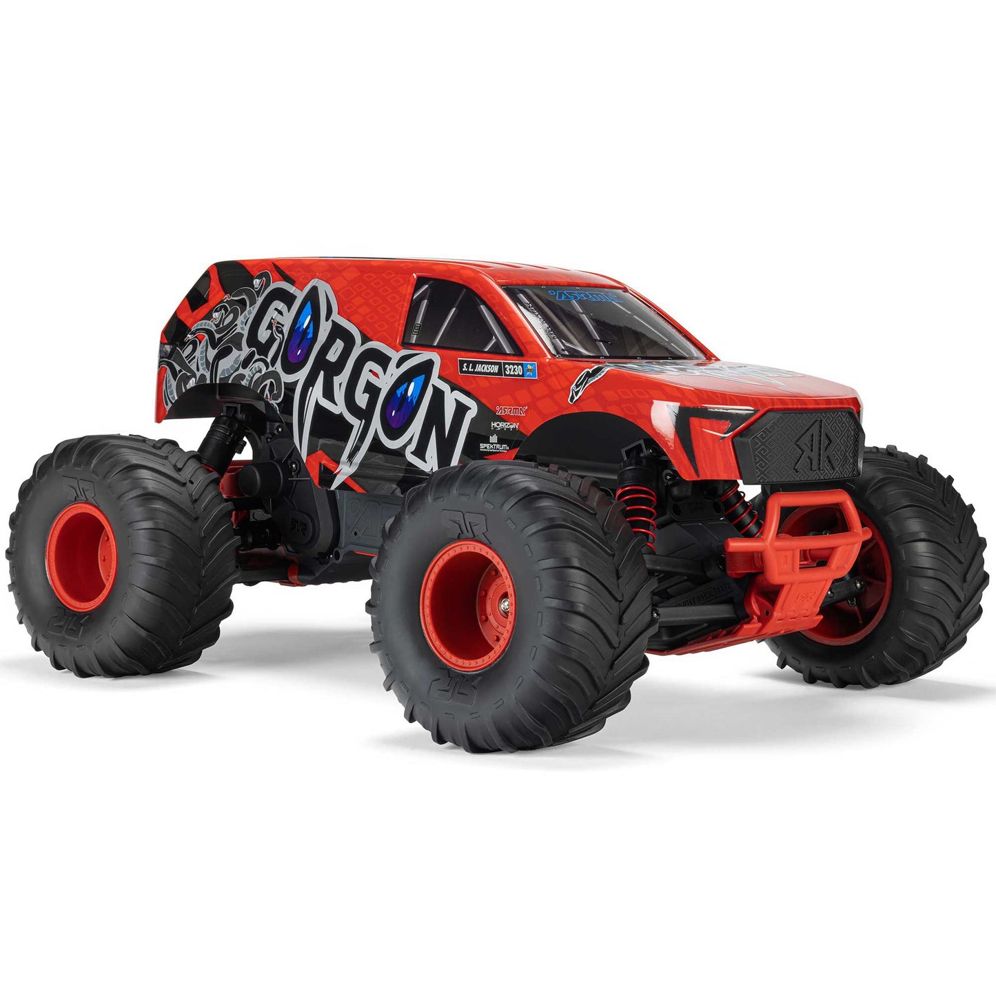 Arrma GORGON 2wd MT 1/10 RTR Smart 3300 7C S120 USB Red