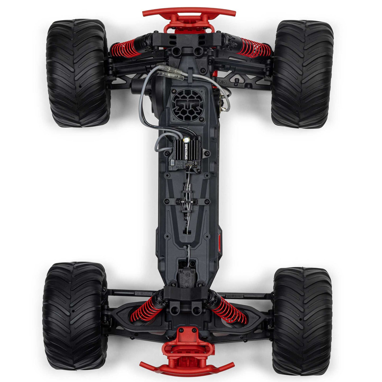 Arrma GORGON 2wd MT 1/10 RTR Smart 3300 7C S120 USB Red