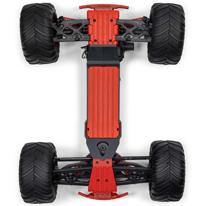 Arrma GORGON 2wd MT 1/10 RTR Smart 3300 7C S120 USB Red