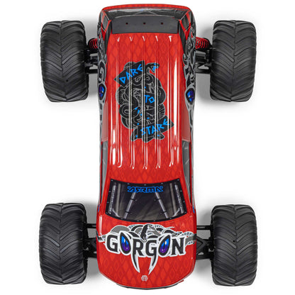 Arrma GORGON 2wd MT 1/10 RTR Smart 3300 7C S120 USB Red