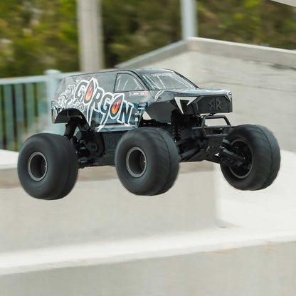 Arrma 1/10 GORGON 2WD RTR Brushed Monster Truck (Battery & Charger Included), Gun Metal