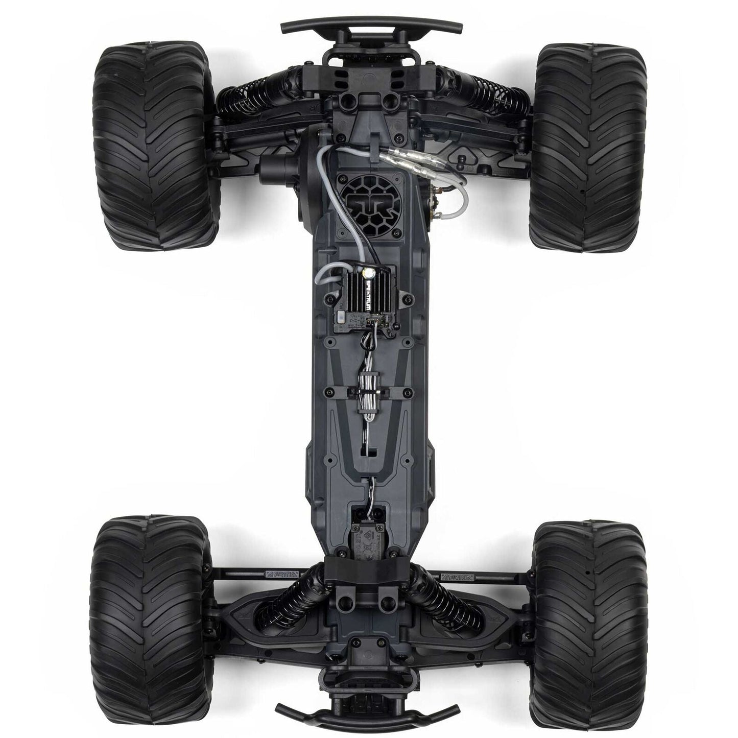 Arrma 1/10 GORGON 2WD RTR Brushed Monster Truck (Battery & Charger Included), Gun Metal