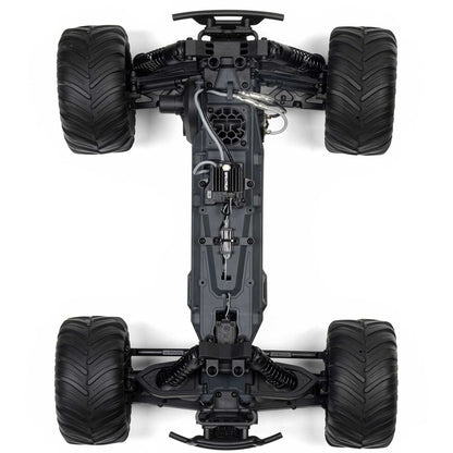 Arrma 1/10 GORGON 2WD RTR Brushed Monster Truck (Battery & Charger Included), Gun Metal