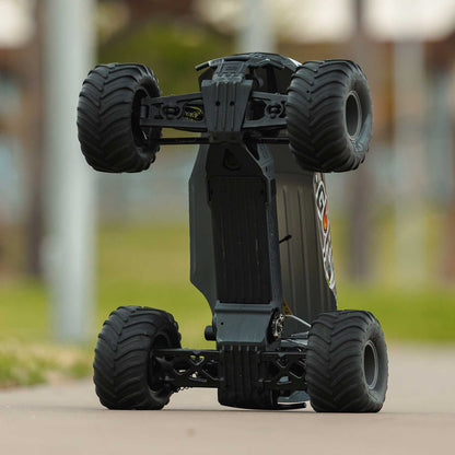 Arrma 1/10 GORGON 2WD RTR Brushed Monster Truck (Battery & Charger Included), Gun Metal