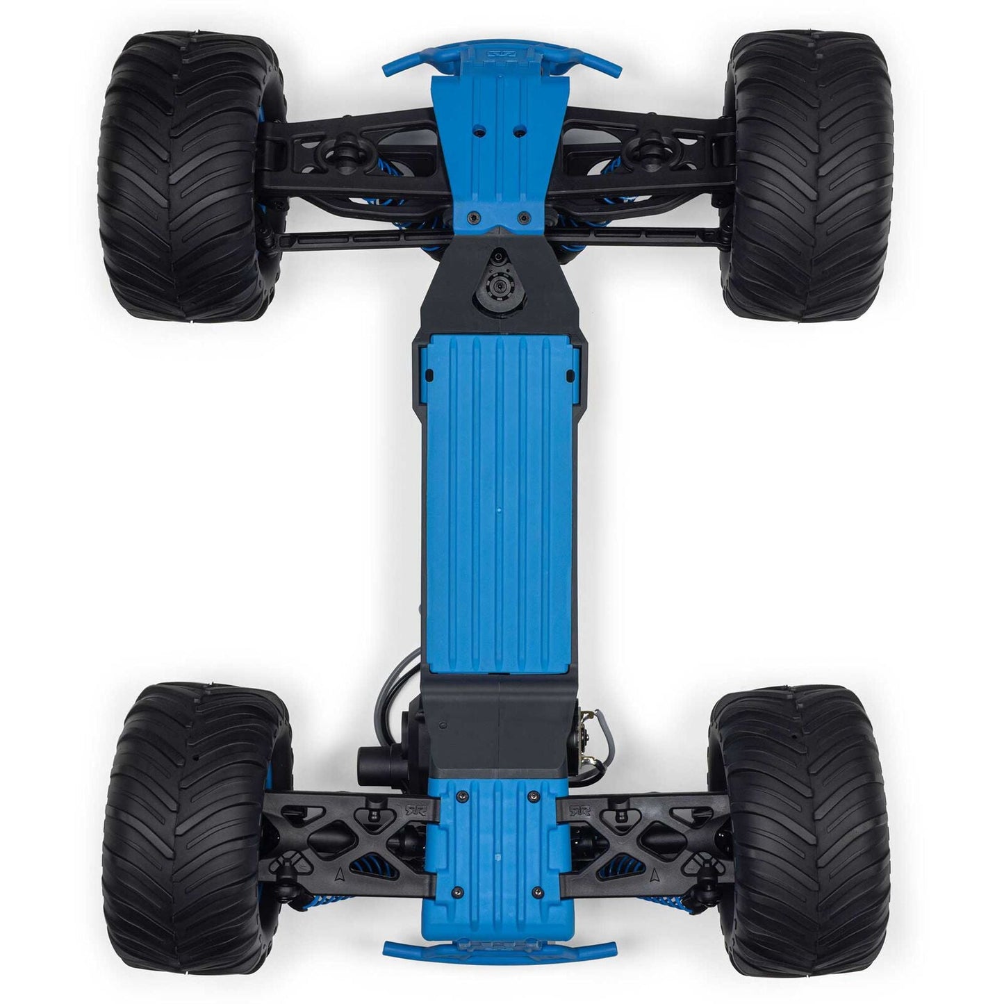ARRMA 1/10 GORGON 2WD RTR Brushed Monster Truck (Battery & Charger Included), Blue