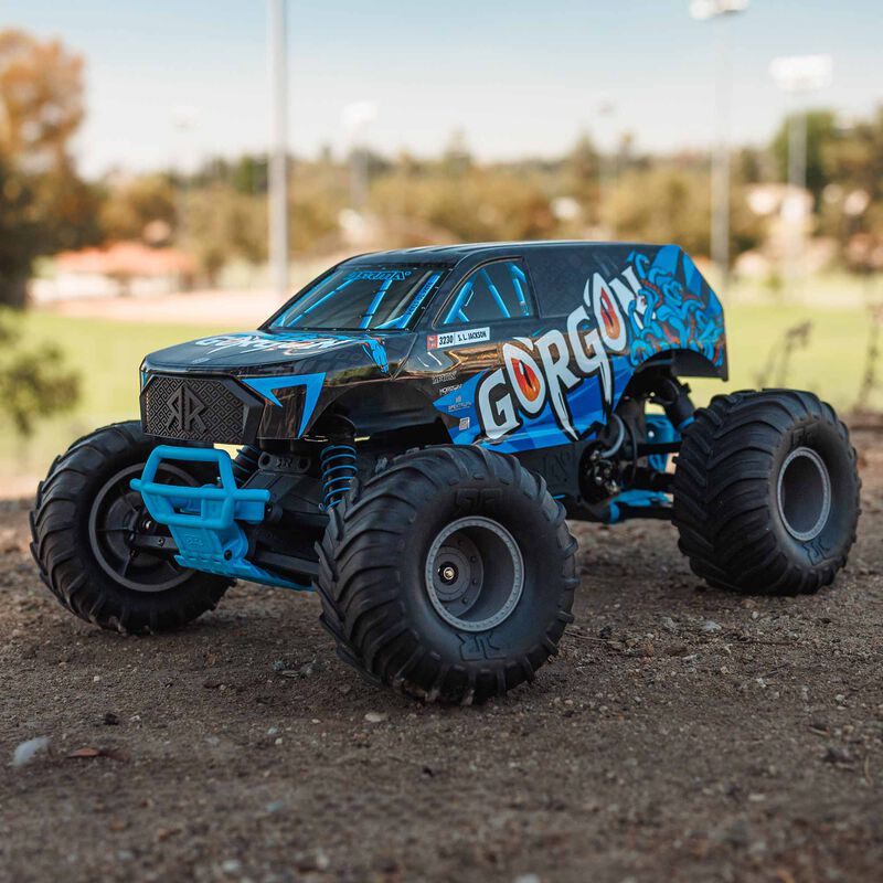 ARRMA 1/10 GORGON 4X2 MEGA 550 Brushed Monster Truck RTR