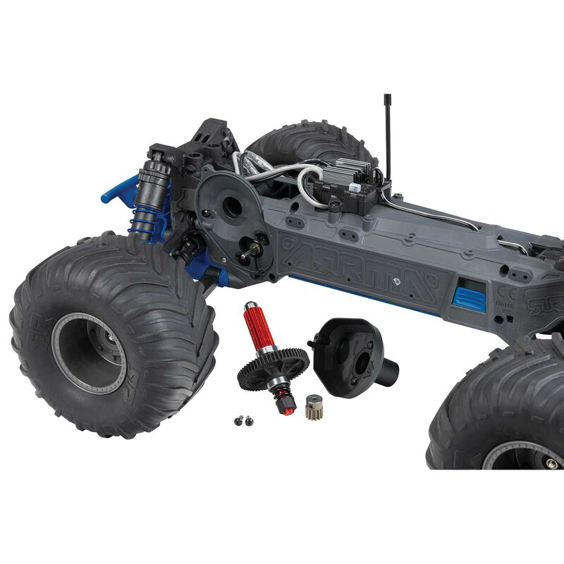 ARRMA 1/10 GORGON 4X2 MEGA 550 Brushed Monster Truck RTR